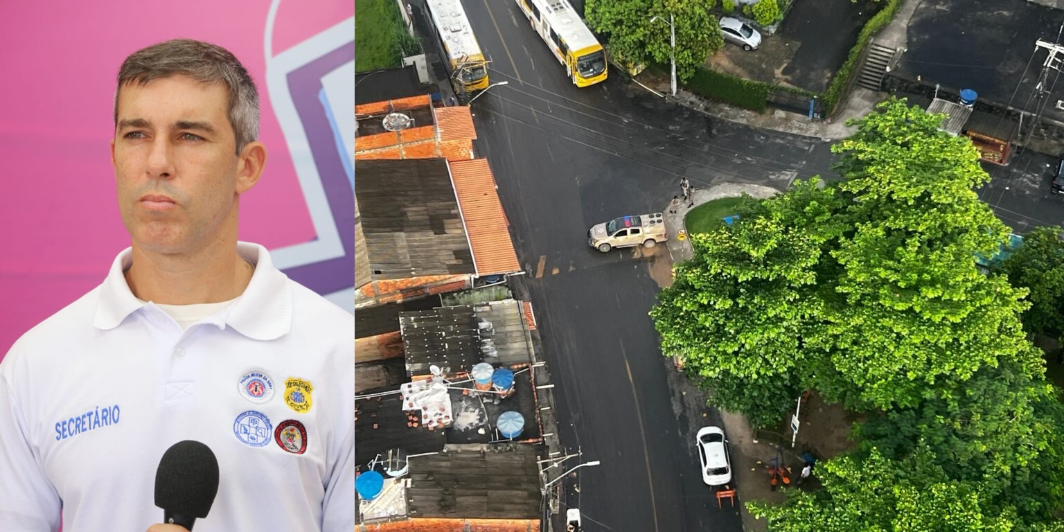 Capa: Traficantes ostentam armas e corpo de rival em mais um dia de tiroteio no Mirantes de Periperi