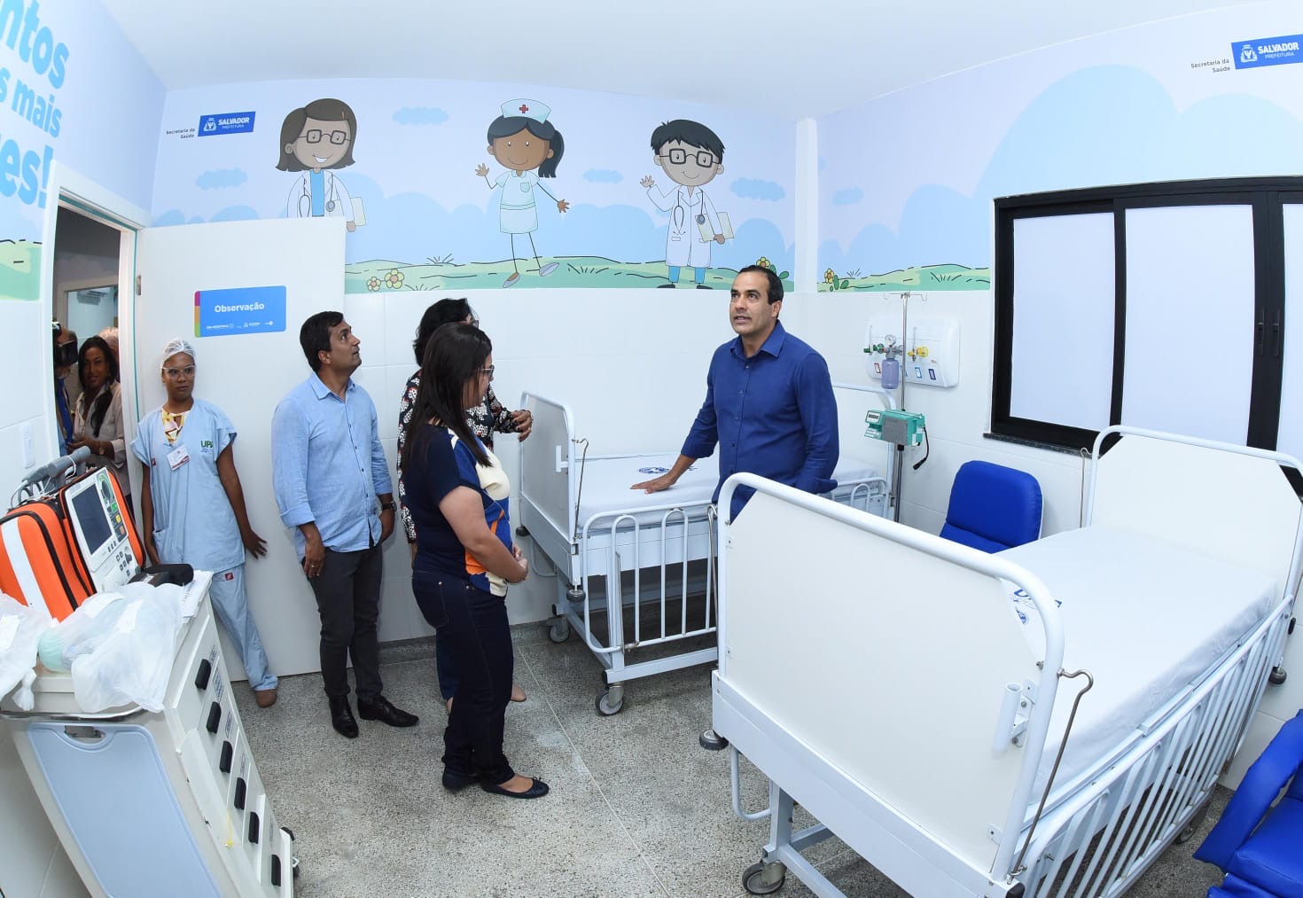 Capa: Prefeitura inaugura UPA Pediátrica com capacidade para atender 150 crianças por dia