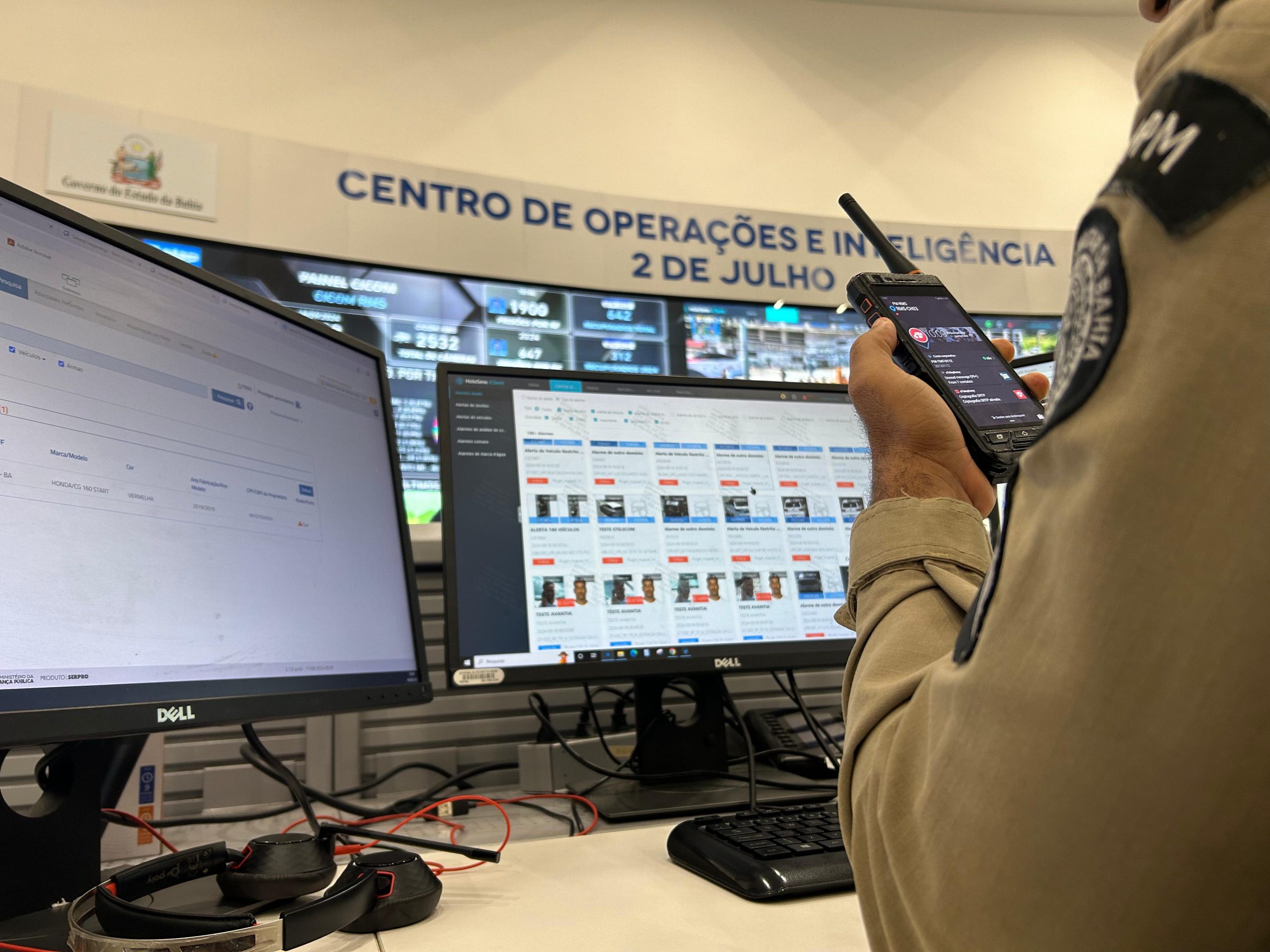 Capa: Reconhecimento Facial localiza 689 foragidos e ultrapassa marca de 2023