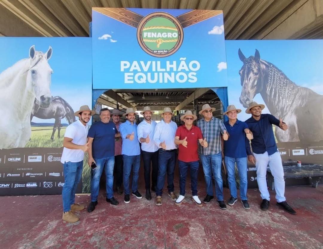 Capa: Deputados da Comissão de Agricultura visitam Fenagro e exaltam estrutura da feira