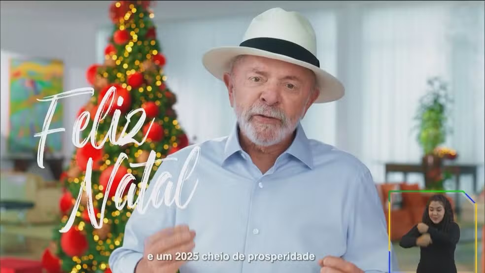 Capa: Em pronunciamento de Natal, Lula faz defesa ‘intransigente’ da democracia e prega harmonia