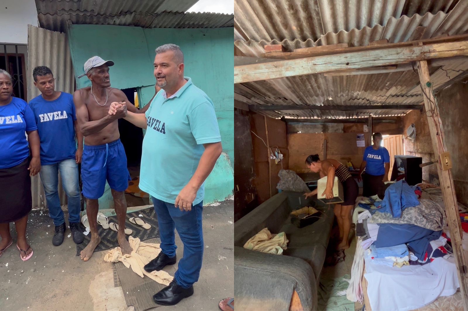 Capa: Vereador Gordinho da Favela e instituto social restauram moradias em comunidades de Salvador