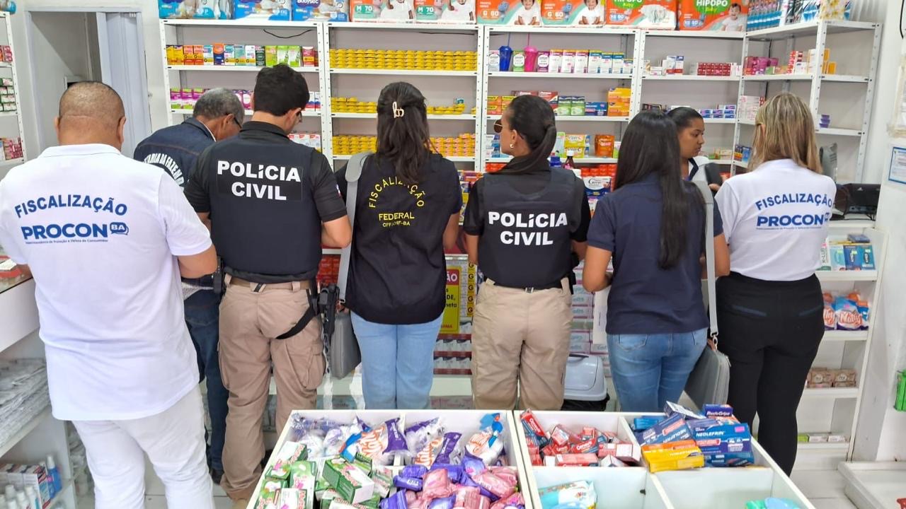 Capa: Operação “Farmácia Legal” é deflagrada para combater comércio ilegal de medicamentos controlados.