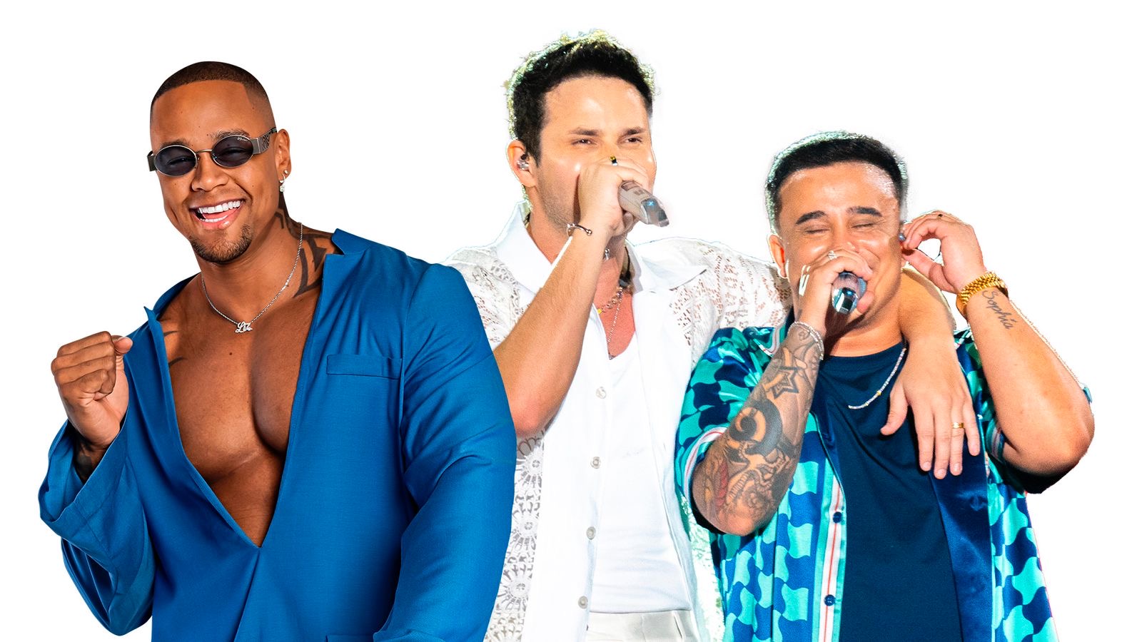 Capa: Camarote Club aposta no romantismo de Matheus & Kauan e no balanço do GG Léo Santana para animar a segunda de Carnaval