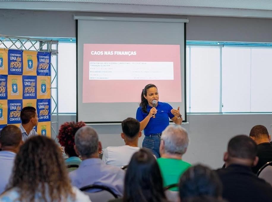 Capa: Débora Regis revela dívida de R$2,5 milhões da gestão de Moema com a Coelba: “Deixou uma verdadeira herança maldita”