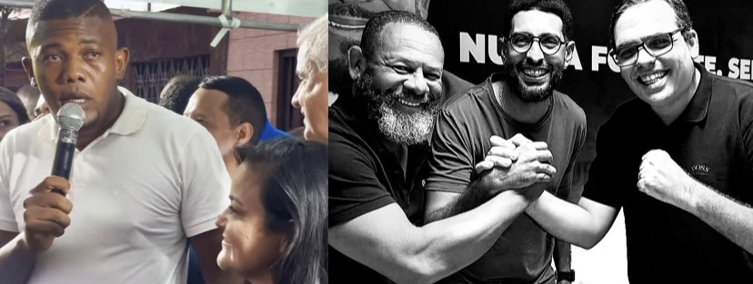 Capa: OPOSIÇÃO EM LAURO DE FREITAS ESTAVA ON E O TRIO TERNURA OFF: saiba porque os fies escudeiros de Débora Regis não estiveram na primeira obra entregue da gestão