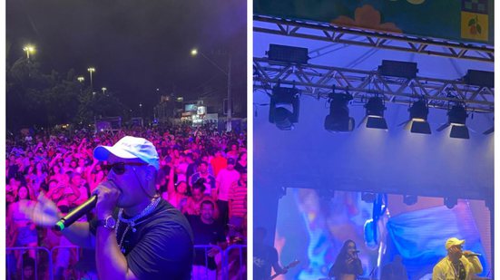 Capa: 7Kssio é atração surpresa no aniversário de Aracaju e agita o público