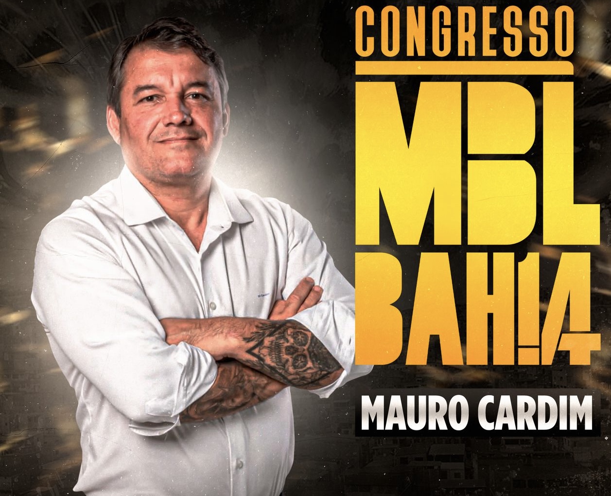 Capa: MBL aposta forte em Mauro Cardim como pré-candidato ao governo da Bahia, com apoio estratégico de Sandro Filho