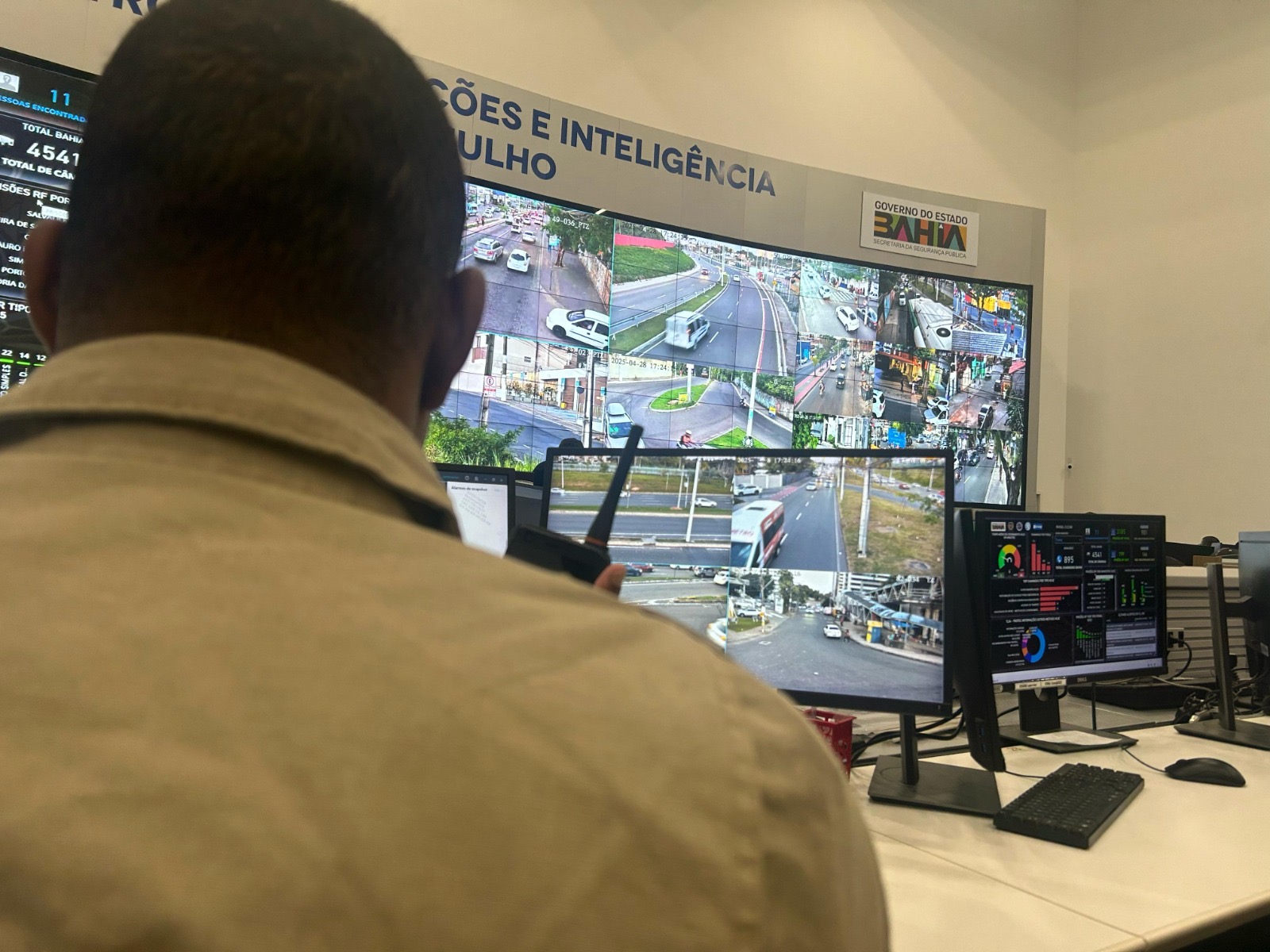 Capa: Sistema de Reconhecimento Facial da SSP chega à marca de 800 capturados em 2025