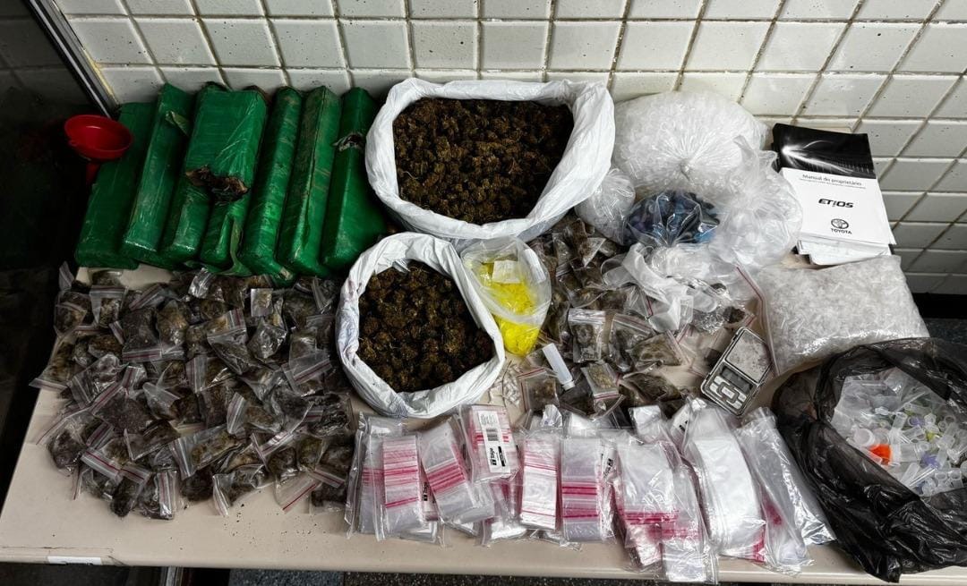 Capa: PM apreende drogas em Marechal Rondon