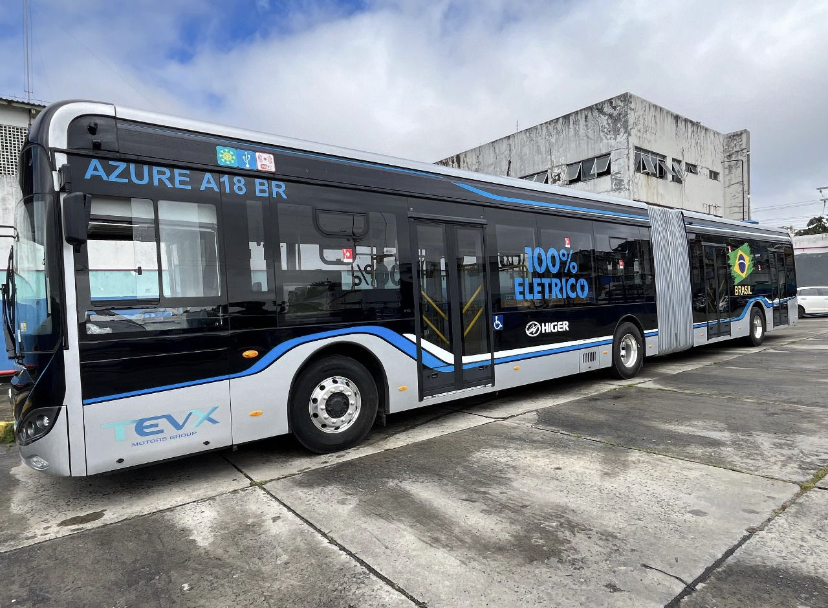 Capa: Salvador amplia testes com ônibus elétricos em linhas do sistema convencional e BRT