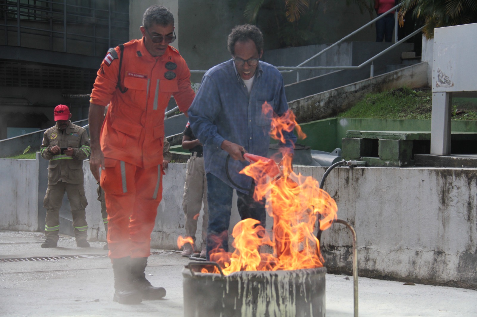 Capa: Curso de Formação de Brigadas de Incêndio capacita servidores para atuação em emergências