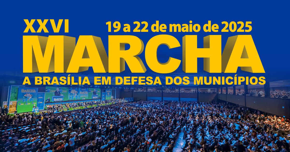 Capa: LAURO: Prefeita Débora participa da XXVI Marcha a Brasília em Defesa dos Municípios