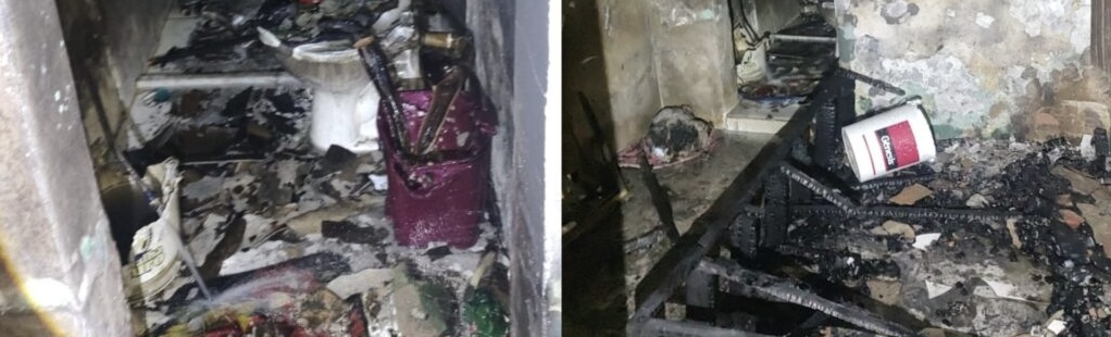 Capa: TRAGÉDIA: casa pega fogo em Pernambués e moradora perde tudo