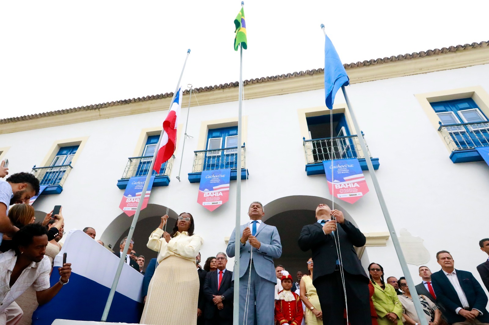 Capa: Em Cachoeira, Governo do Estado inicia homenagens à luta pela Independência da Bahia