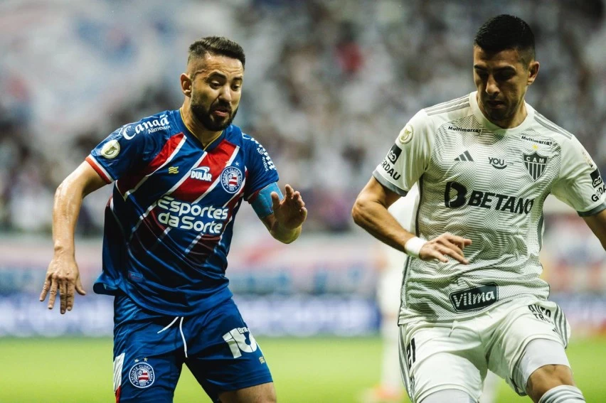 Capa: RUMO AO TOPO! Bahia enfrenta Atlético-MG e pode assumir co-liderança do Brasileirão